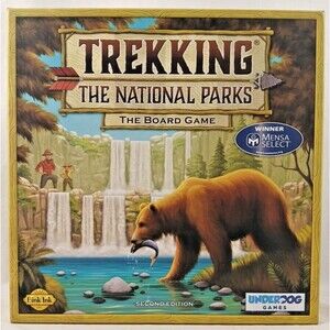 Trekking The National Parks Board Game 2nd Edition-Mensa Select Winner-NEW!